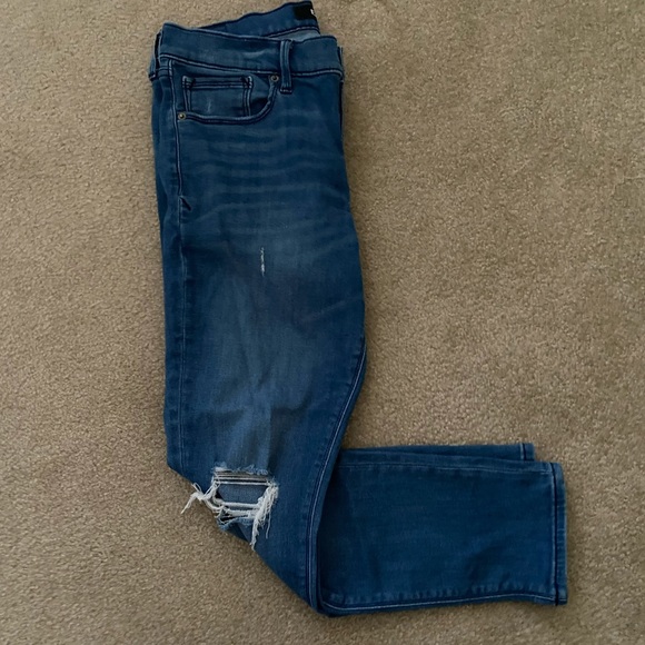 Express distressed skinny jeans - Picture 1 of 4